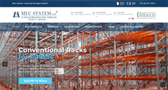 Desktop Screenshot of mec-system.net