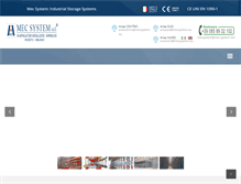 Tablet Screenshot of mec-system.net